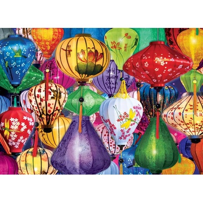 EUROGRAPHICS - Puzzle Asian Lanterns - 1 000 piese
