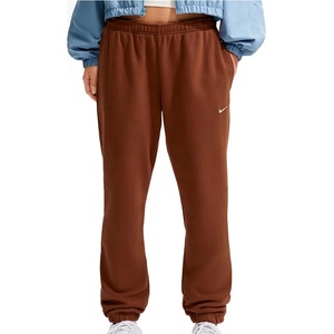 Nike Дамски анцунг долнище Nike Women's Studio Fleece MW MR Std Cuffed Pant Tracksuit trousers - Cacao Wow / Sail - размер XS (107-4858-0212)
