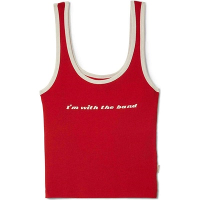 BRIXTON tielko Im With The Band Ringer A-Tank Adrenaline Rush ADRRH