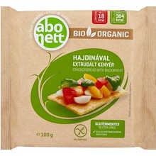 Abonett Bio Bezlepkový Extrudovaný Chléb s pohankou 100 g