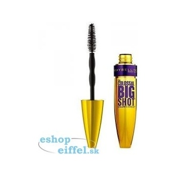 Maybelline riasenka pre maxi objem a predĺženie rias Collosal Big Shot Volum Express Black 9,5 g