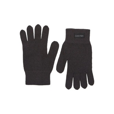 Calvin Klein Дамски ръкавици Essential Knit Gloves K60K611167 Черен (Essential Knit Gloves K60K611167)