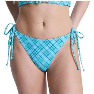 Roxy Essentials PT Thong bikini bottom - Blue (Katydid As If Plaid)