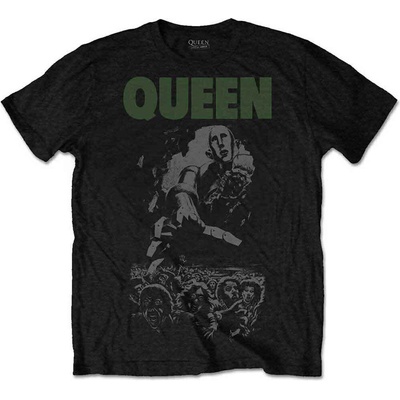 Queen News of the World 40th Full Cover Black XL Риза (QUTS26MB04)