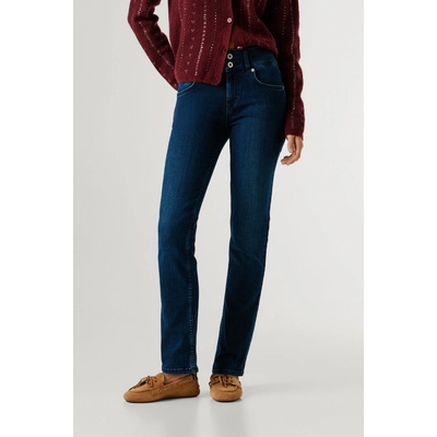 Pepe Jeans Dámské džíny SLIM JEANS MW GEN PUSH UP denim