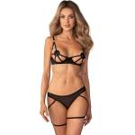 Obsessive Euridia 2-pcs Set Black M/L