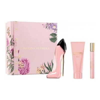Carolina Herrera Комплект за жени Carolina Herrera Good Girl Blush - Eau de Parfum 80 мл + 10 мл + Лосион за тяло 100 мл