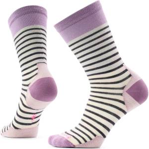 Smartwool Дамски спортни чорапи Smartwool Women's Everyday Pin Stripe Crew Socks Sports socks - Purple Dawn - размер 38-41 (EU) (207-2015-0312)