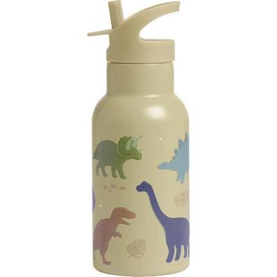 A Little Lovely Company Nerezová láhev 350 ml Dinosauři