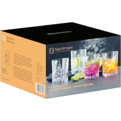 Nachtmann poháre na whisky Sculpture 4 x 365 ml