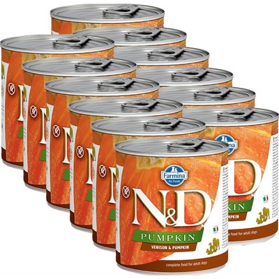 N&D Dog Pumpkin Venison 12 x 285 g