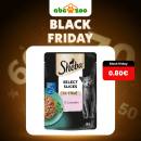 Sheba Select Slices losos v šťave 85 g