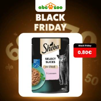 Sheba Select Slices losos v šťave 85 g
