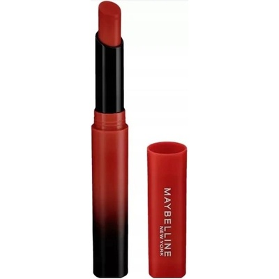 Maybelline Color Sensational Ultimatte 299 More Scarlet matný rúž na pery 2 g