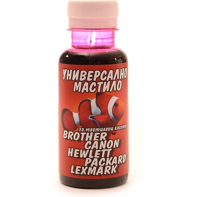 Compatible Универсално мастило за мастилени касети - 125 мл -магента
