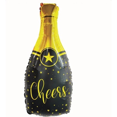 Godan Балон от фолио Наздраве, черен