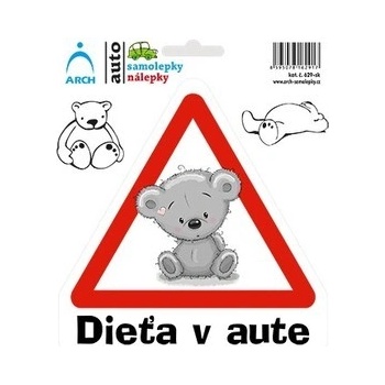 Piktogram Dieťa v aute!