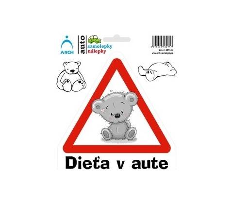 Piktogram Dieťa v aute!