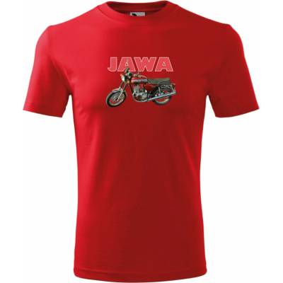 Tričko Jawa 350/634 Konopnica červená