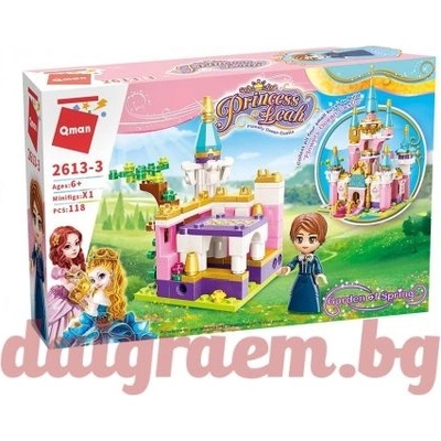 Qman Конструктор qman Цветен замък 2613-3 (q2613–3)