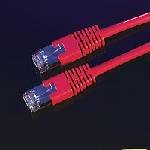 Roline 21.15. 1321 : : S-FTP Patch кабел, Cat. 6, PIMF, 0.5 м, червен, AWG26
