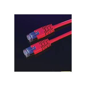 Roline 21.15. 1321 : : S-FTP Patch кабел, Cat. 6, PIMF, 0.5 м, червен, AWG26