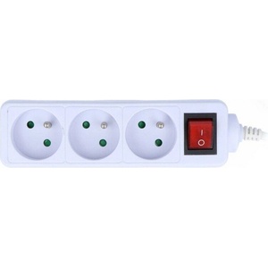 Lanberg 3 Plug 1,5 m Switch (PS1-03E-0150-W)