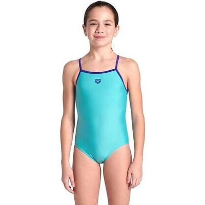 Arena Feel Girls' Light Drop Back Solid Dívčí plavky turquiose – Zbozi.Blesk.cz