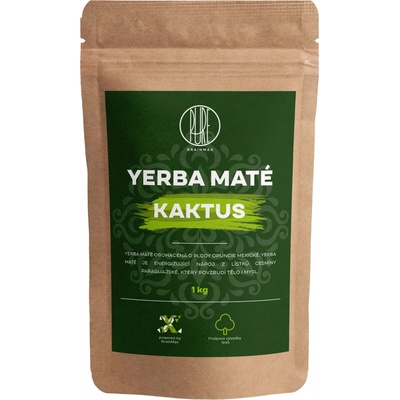 BrainMax Pure Yerba Maté Kaktus 1000 g