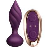 Rocks-Off Анален вибратор Butt Plug "ROCKS OFF DESIRE PURPLE" 10 см