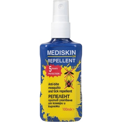 Mediskin репелент против ухапване от комари и кърлежи, 100мл