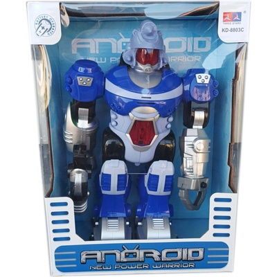 Hermès Робот Андроид ходи, движи ръце, стреля и говори