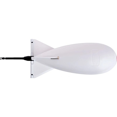 Fox SPOMB Zakrmovací raketa Midi Bílá