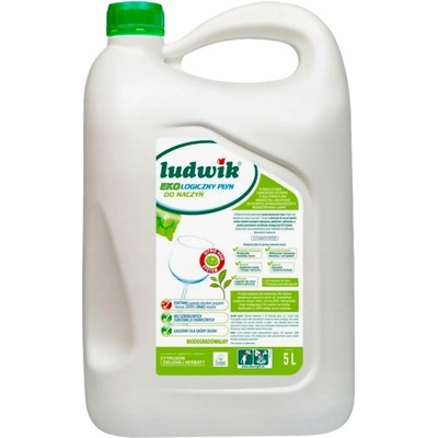 Ludwik Tekutý prostriedok na umývanie riadu Citrusy a Zelený čaj 5 l