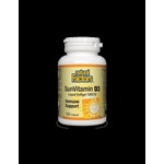 Natural Factors SunVitamin D3 1000 IU, Витамин D3 1000 IU, 180 софтгел капсули Natural Factors (1054 NF)