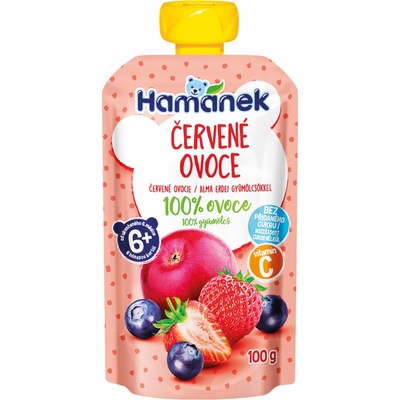 Hamánek kapsička Červené ovoce 100 g