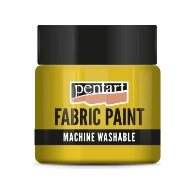 Pentart barva na světlý a tmavý textil 50 ml sluneční žlutá