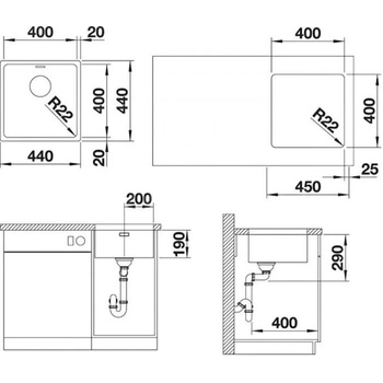 Image 1 of BLANCO ANDANO 400-IF (522957)