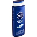 Sprchovacie gély Nivea Men Protect & Care sprchový gél 500 ml