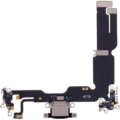 Nabíjací obvod + Flex kábel iPhone 15 Plus - čierny IPH0239