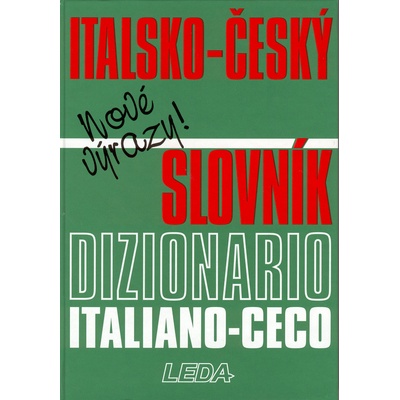 Italsko-český slovník / Dizionario italiano-ceco - Nové výrazy! - Rosendorfský Jaroslav