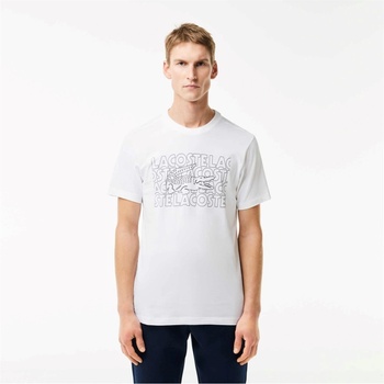 Image 1 of Lacoste Тениска Lacoste Box T Shirt - White 001