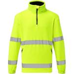 Portwest hi-vis f302 / Поларена блуза - hv Жълта xxxl (f302yerxxxl)