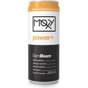 GymBeam MOXY Power+ Energy Drink 330 ml манго с маракуя - gymbeam - 2,93 лв