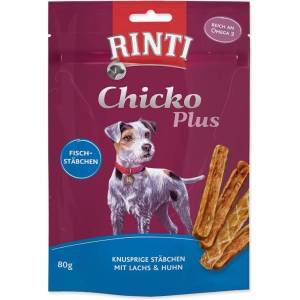 RINTI Extra Chicko Plus сьомга и пиле 80 г