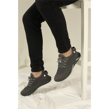 Moda Trend Мъжки спортни обувки - Опушеносиви #326755 (326755_Сив)