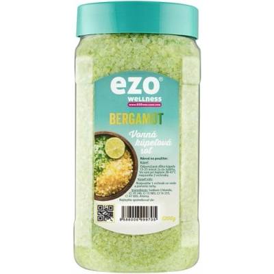 Ezo Wellness bergamot kúpeľová soľ 1200 g