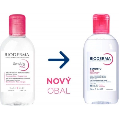 Bioderma Sensibio H2O micelární voda 250 ml