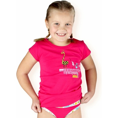 Gina dievčenské tričko 28003P bordo