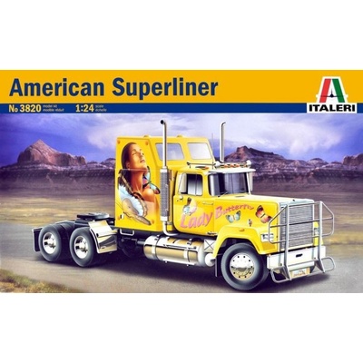 Italeri Model Kit truck 3820 AMERICAN SUPERLINER 33-3820 1:24